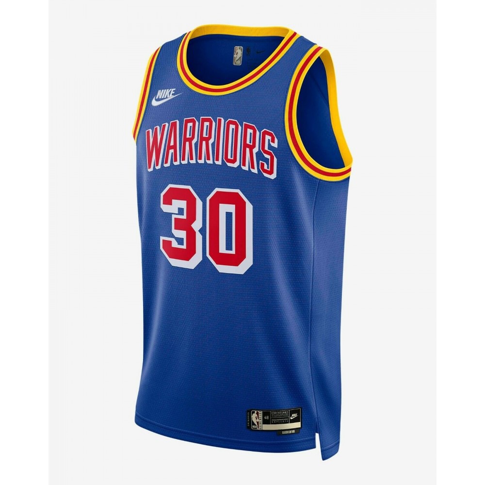 Men's Golden State Warriors Stephen Curry #30 Blue 2021/22 75th Anniversary Jersey - Classic Edition-Pro Kit Vault | Brand New 26/27 Sports Jerseys
